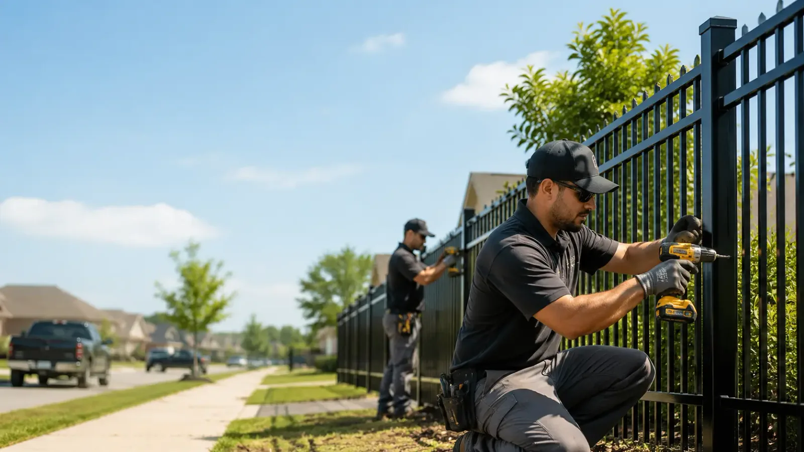 Metal Fence Installation in Reynoldsburg, OH